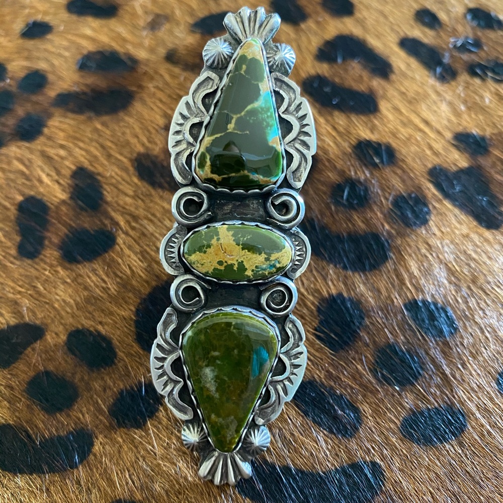 SOLD🛑Stunning Turquoise & sterling silver ring